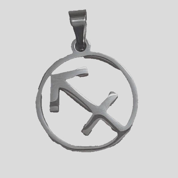 Sagittarius Zodiac Sign Pendant Necklace - Picture 1 of 3